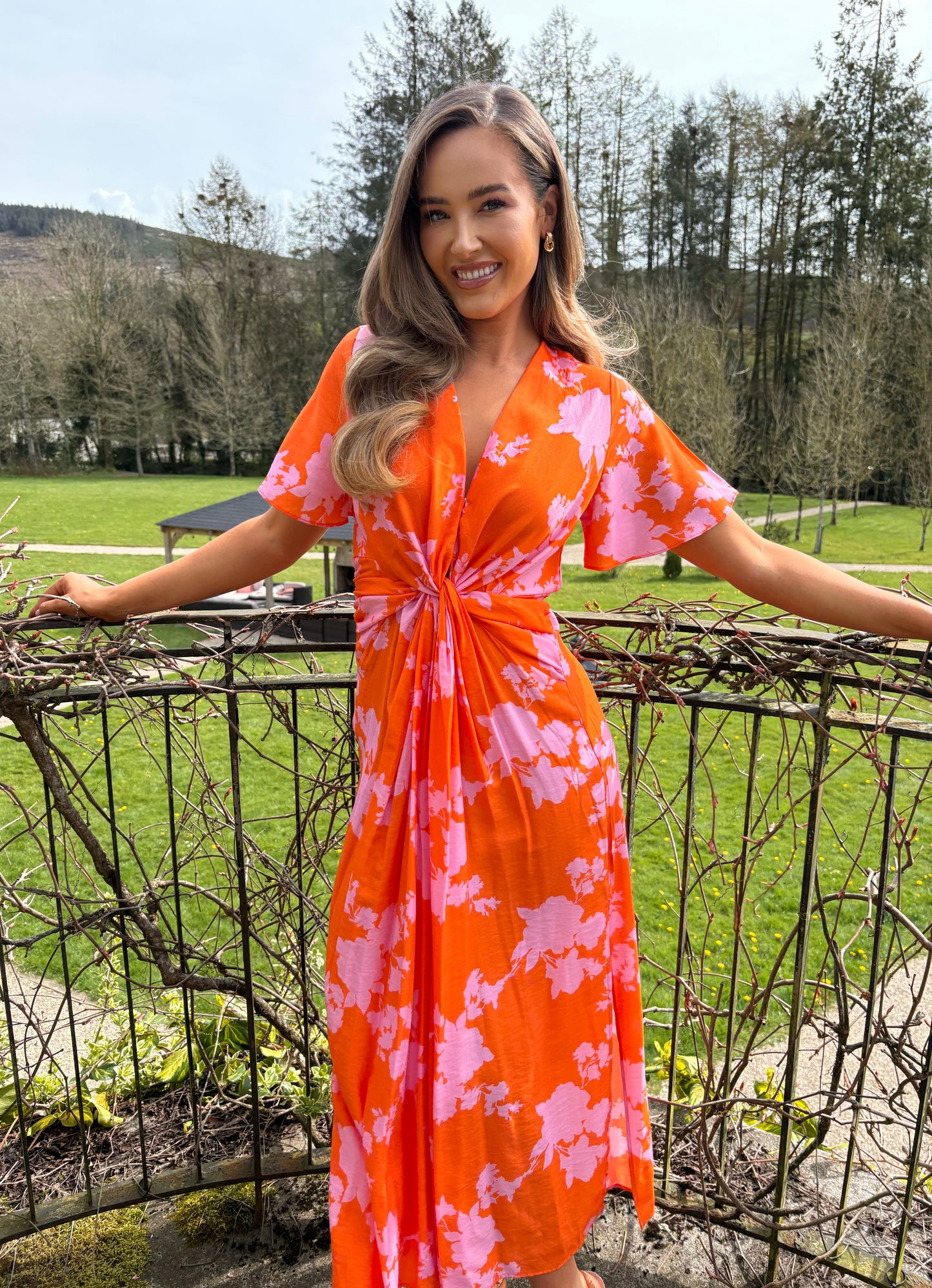 Sienna Dress Orange