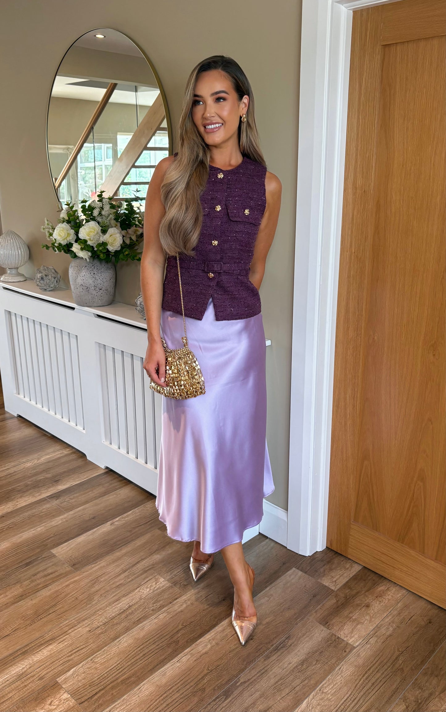 Eliza Skirt Lilac