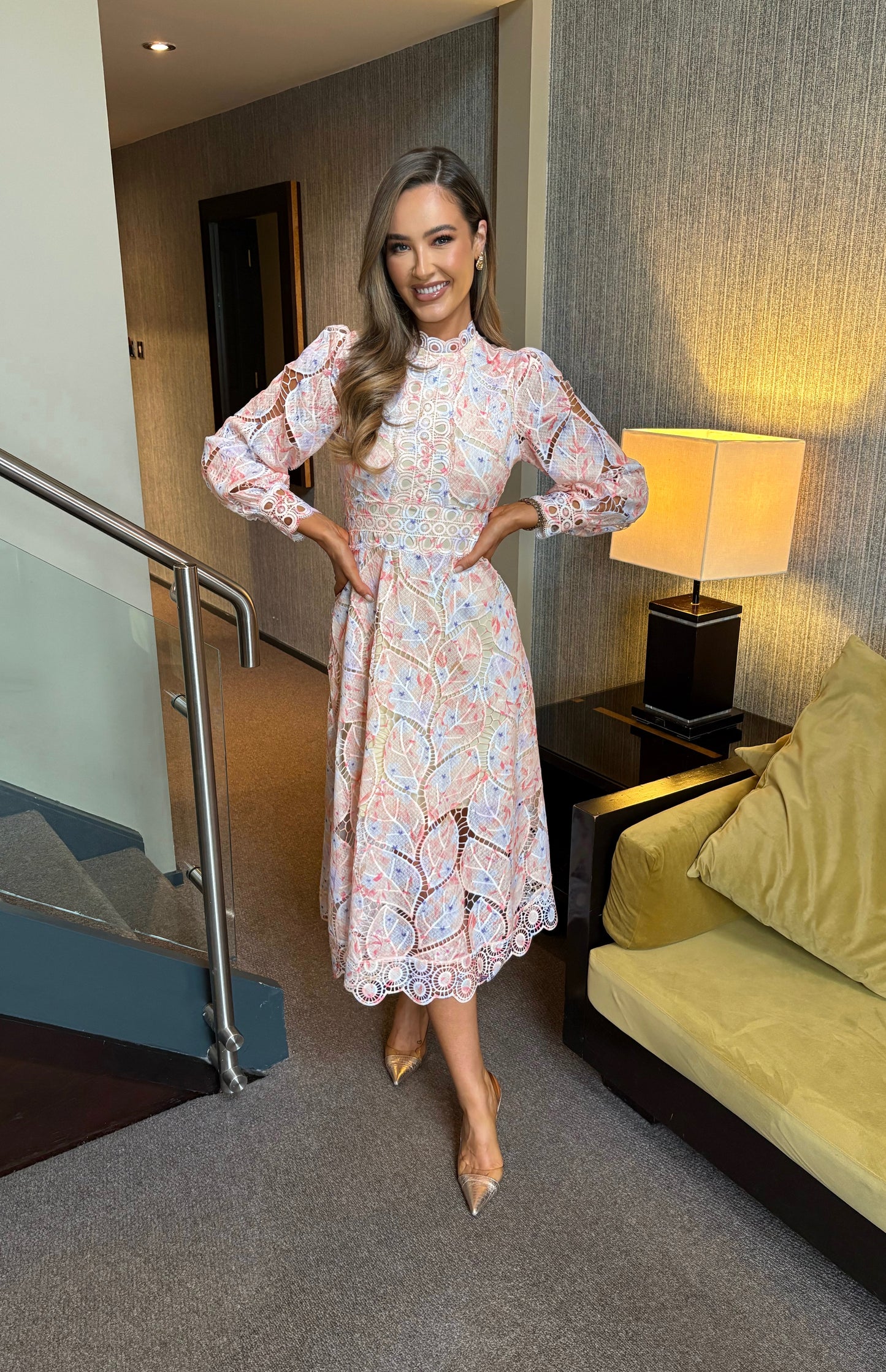 Tia Dress Peach