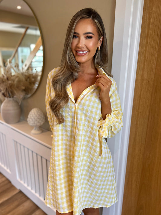 Bambina Dress Lemon
