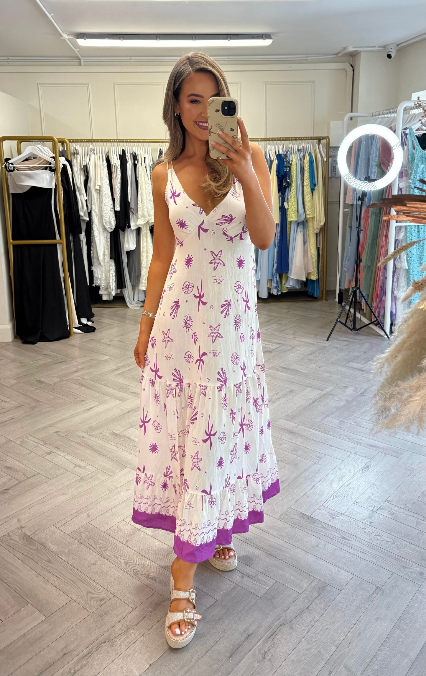 Lilly Dress Purple