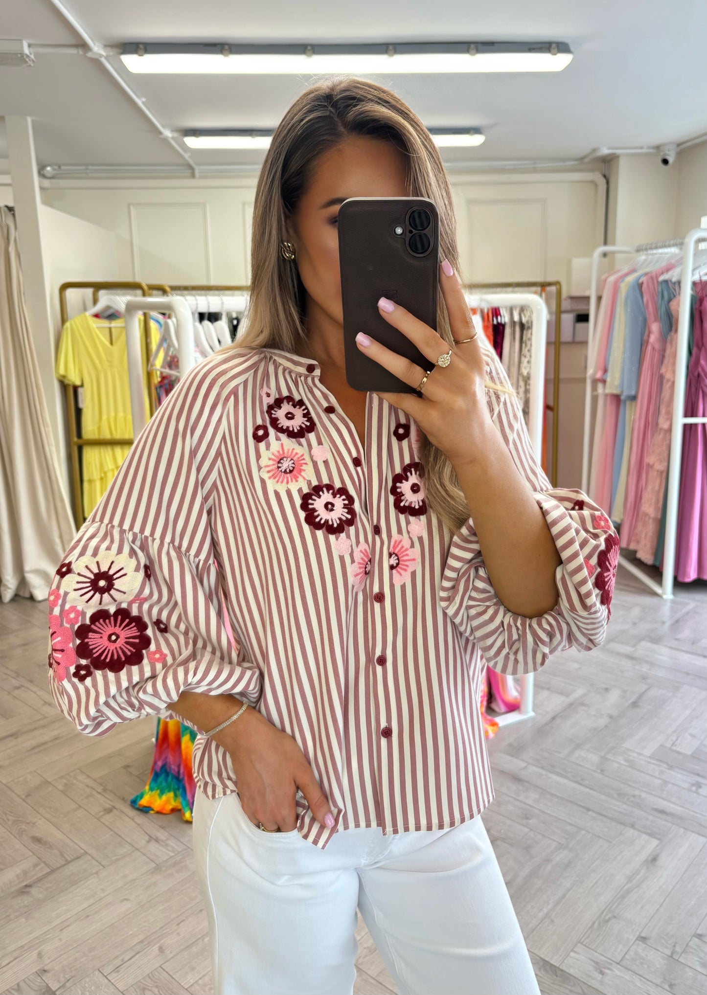 Blaire Top Burgundy