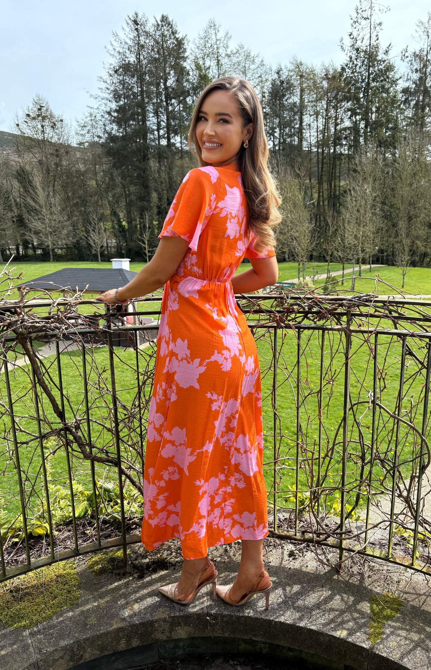 Sienna Dress Orange