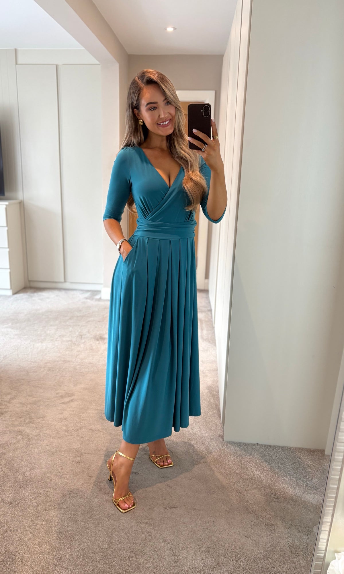 Knox Dress Teal