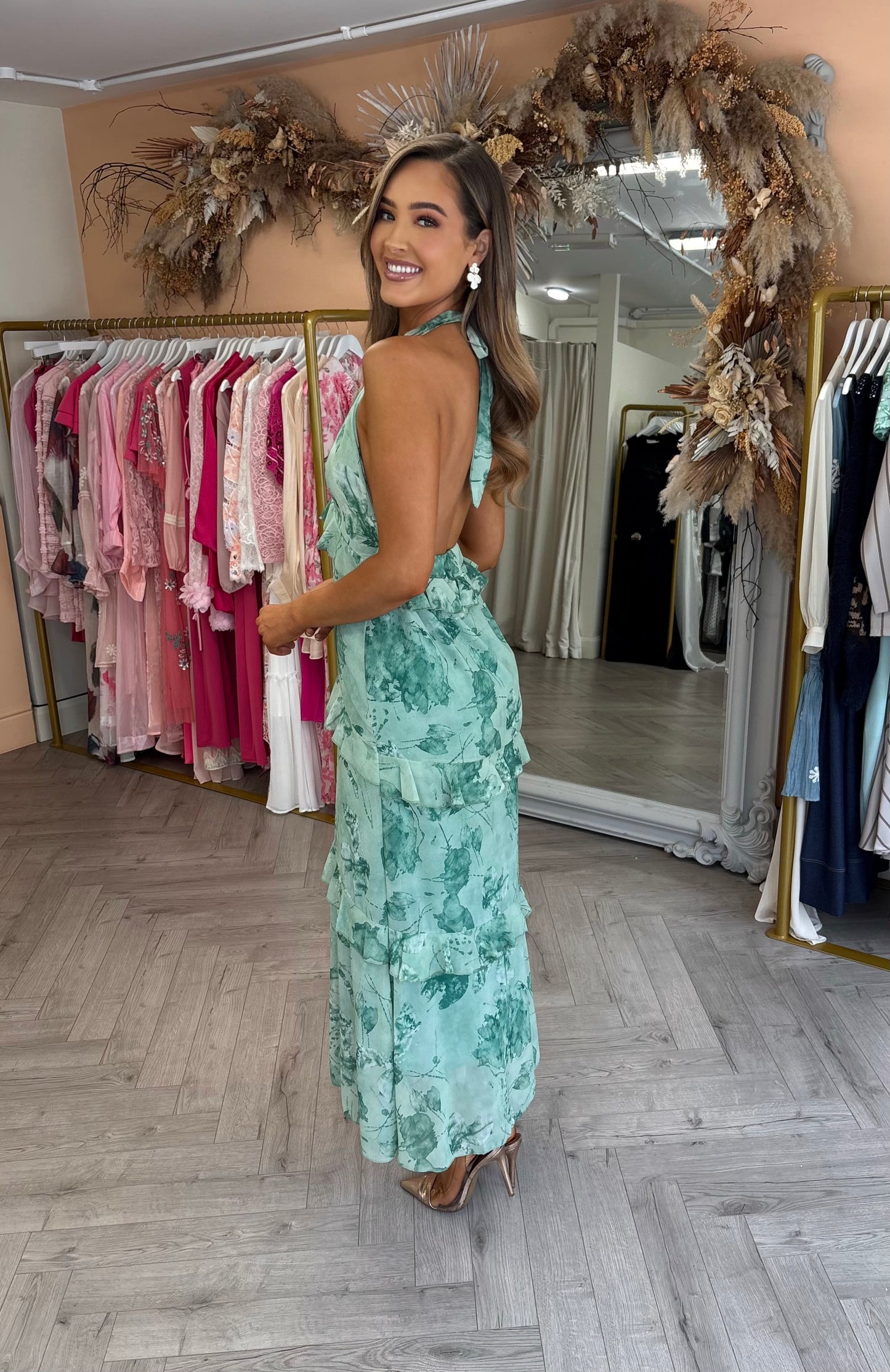 Harper Dress Green
