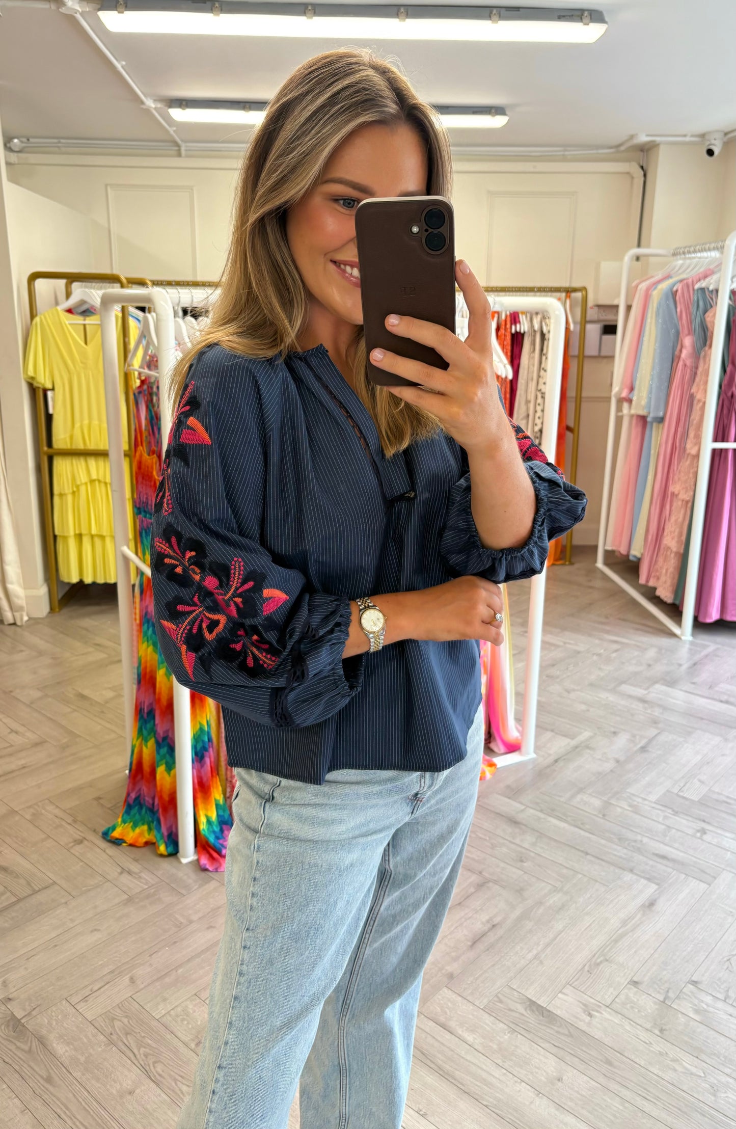 Kelli Top Navy