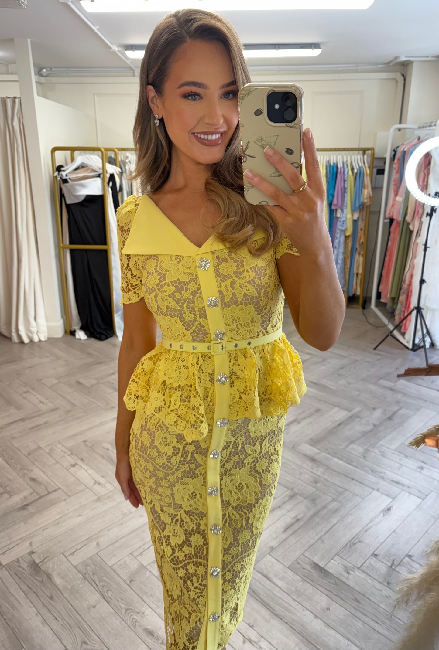 Bronwyn Dress Yellow