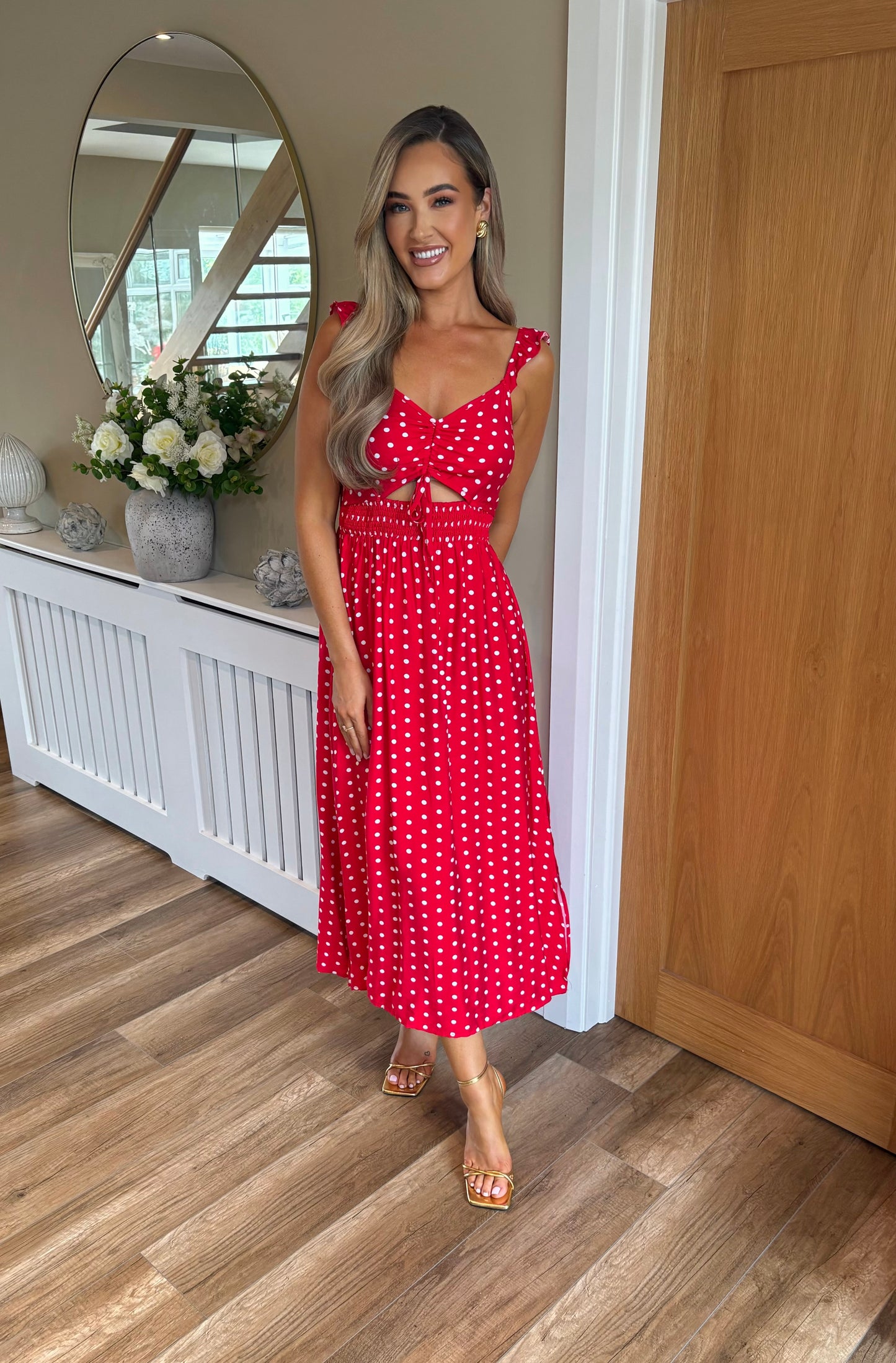 Lulu Dress Red