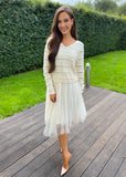 Lilia Knit Jumper and Tulle Dress