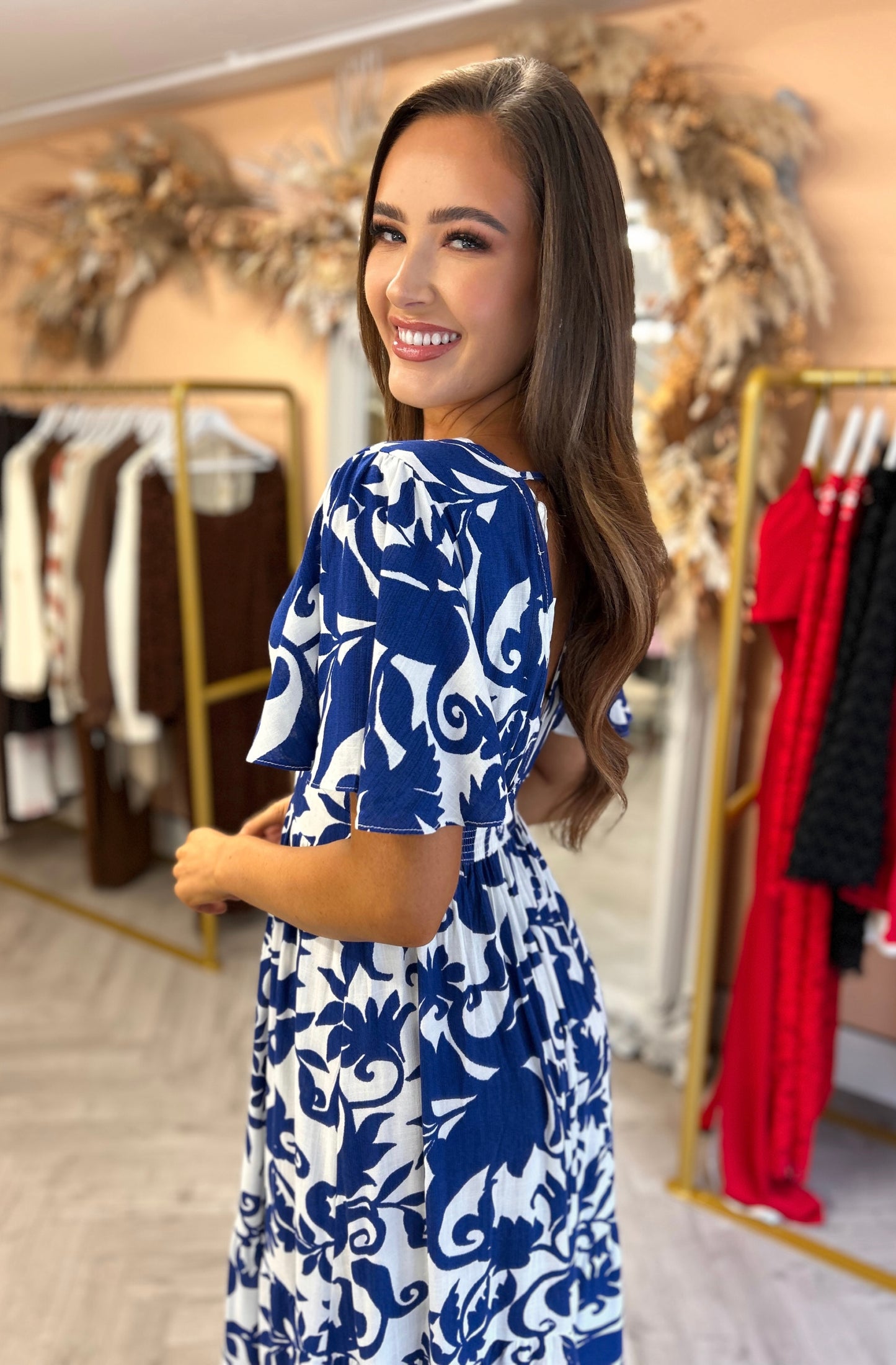 Kiara Dress Blue