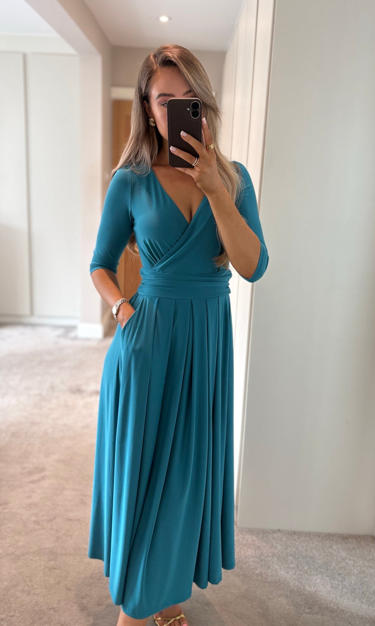 Knox Dress Teal