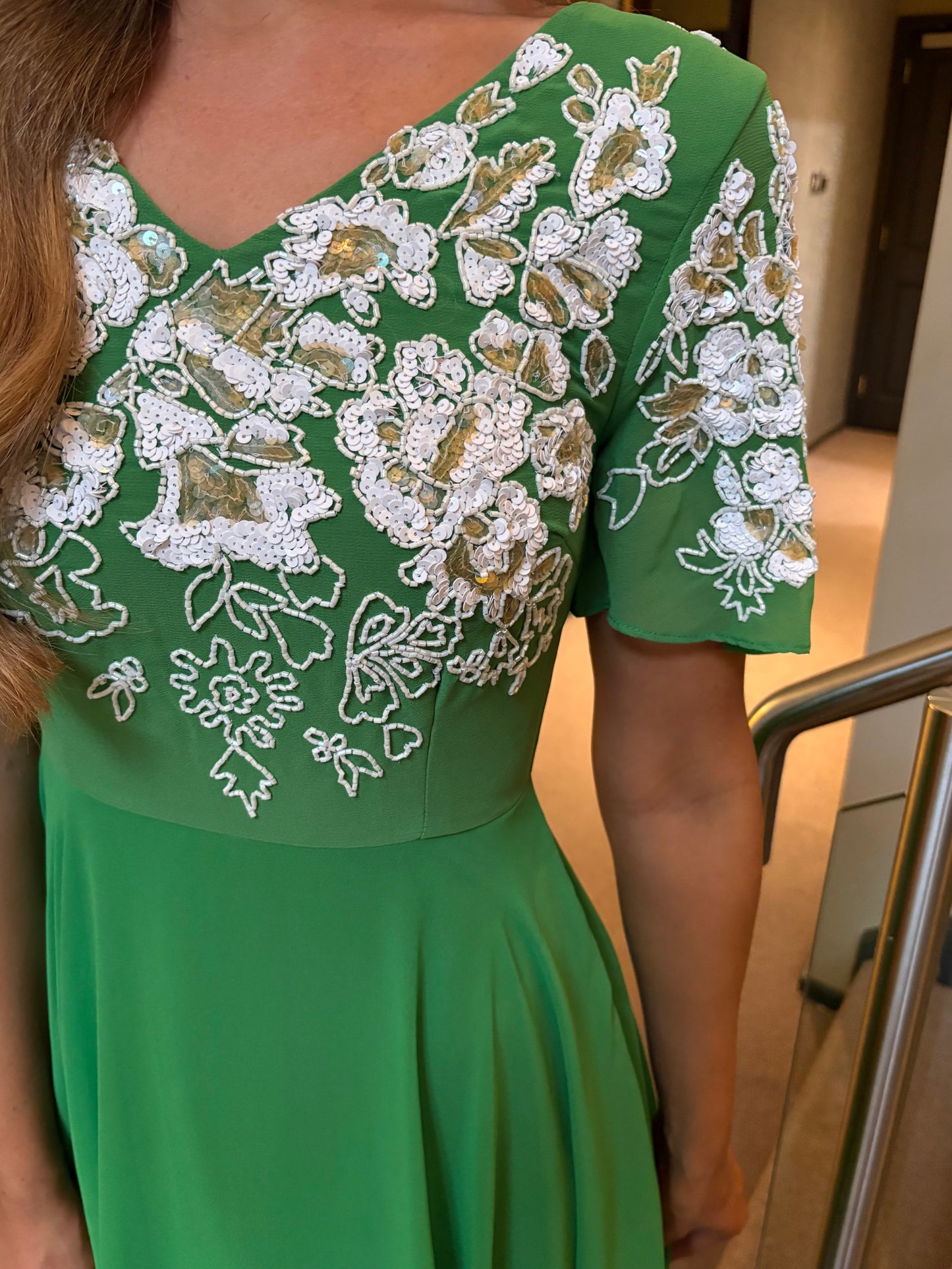 Lyra Dress Green