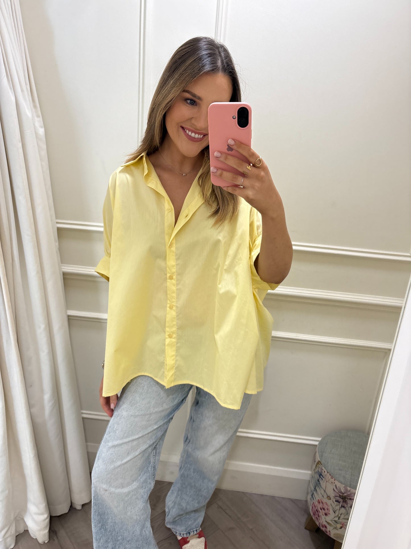 Delilah Shirt Lemon