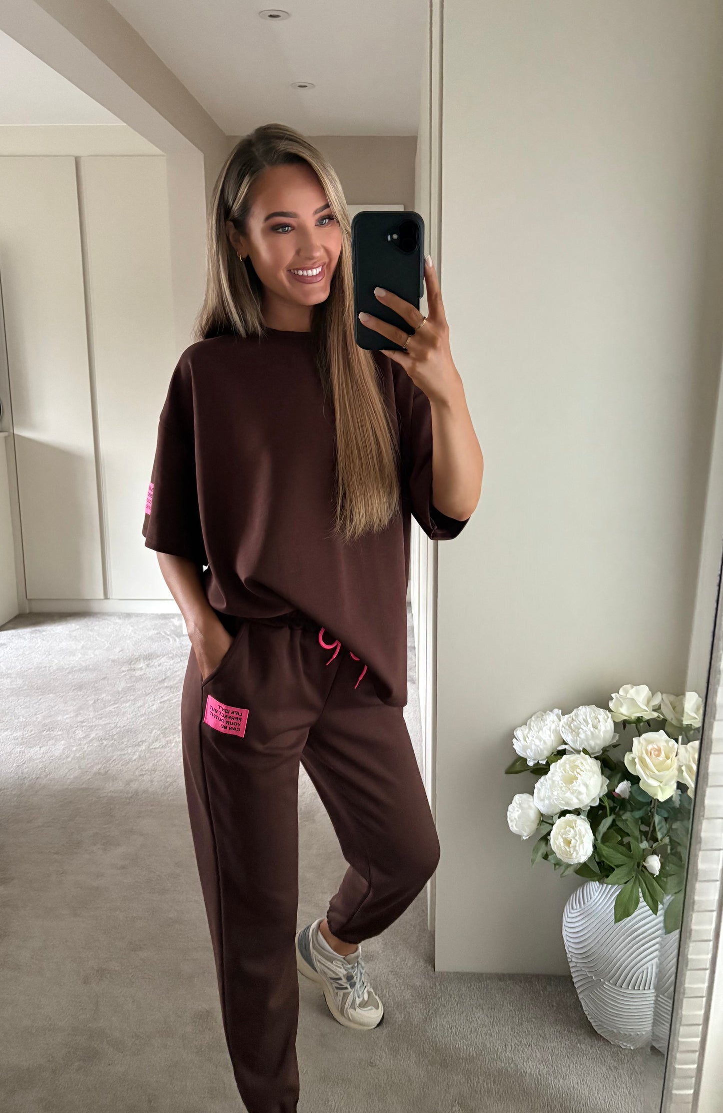 Haylie Tracksuit Brown