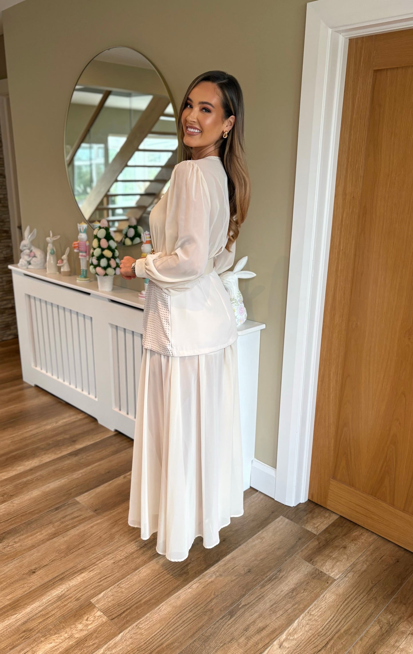 Roxy Dress Beige
