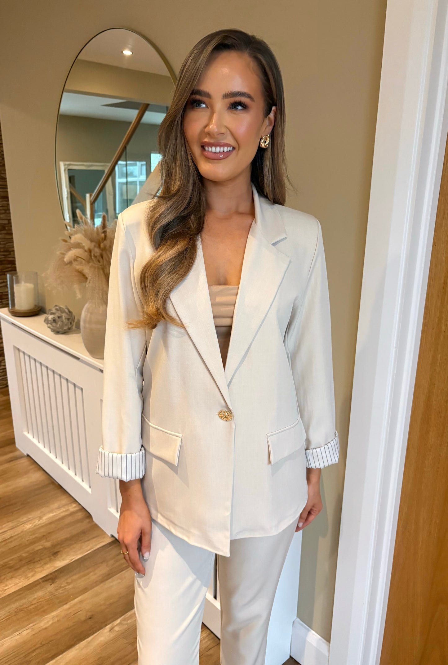 Cressida Two Piece Beige