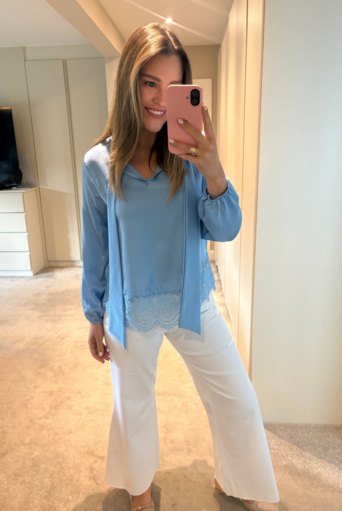 Donna Top Blue