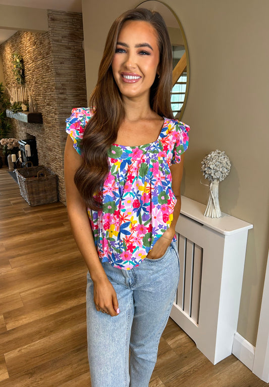 Layla Floral Top