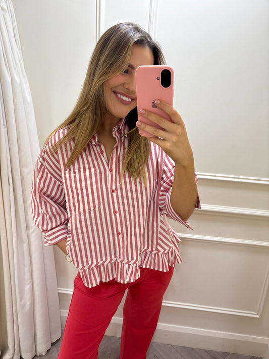 Annalise Top Red