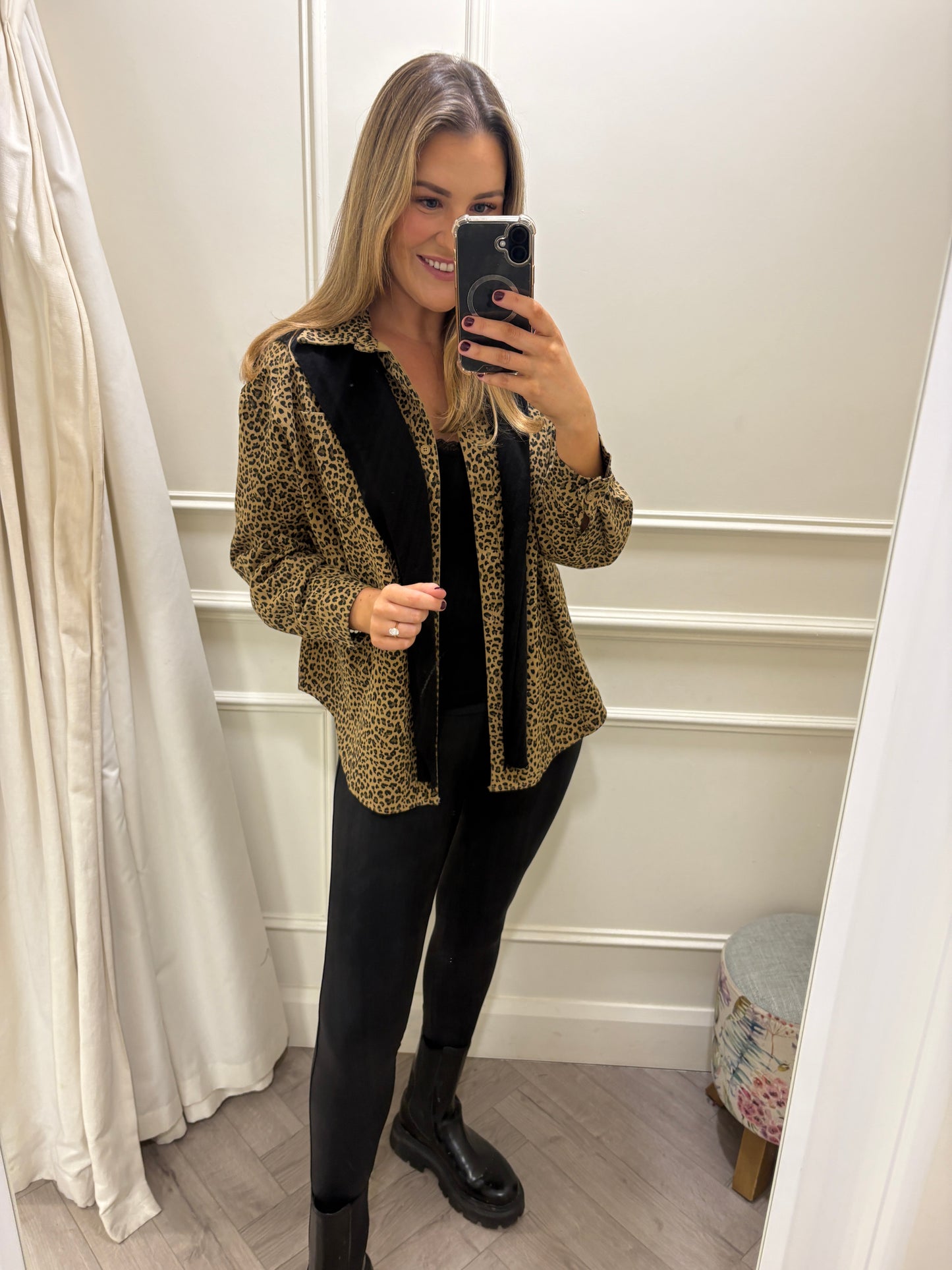 Marisa Shirt Leopard Print