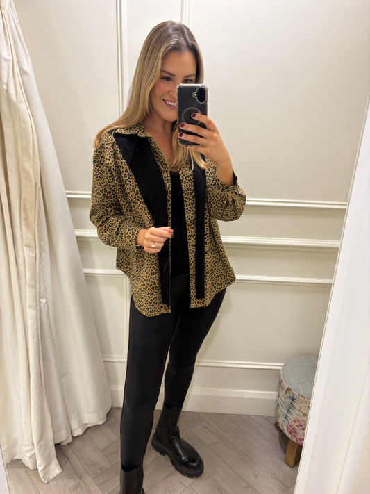 Marisa Shirt Leopard Print