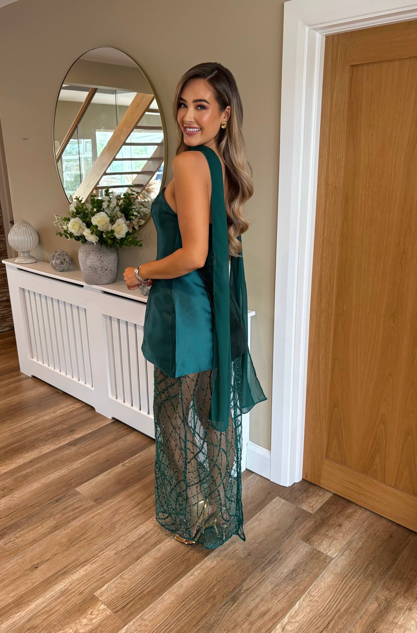 Leena Dress Green