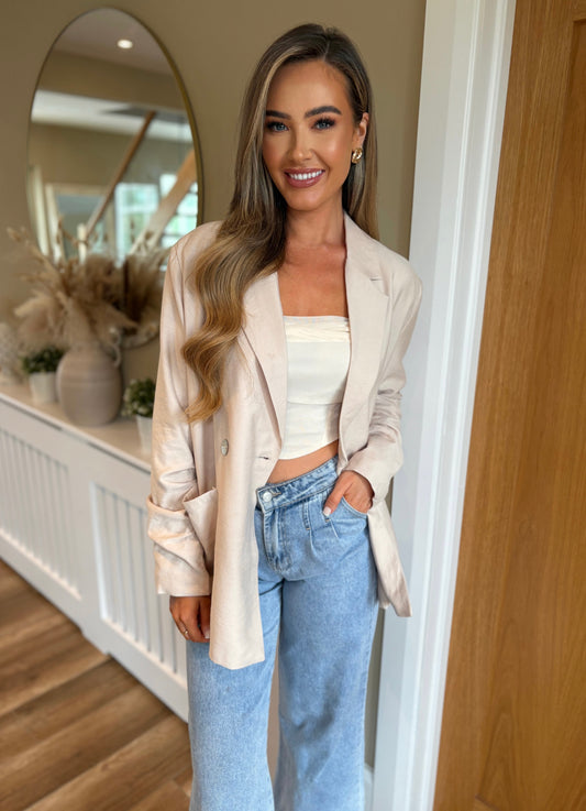 Shea Blazer Beige