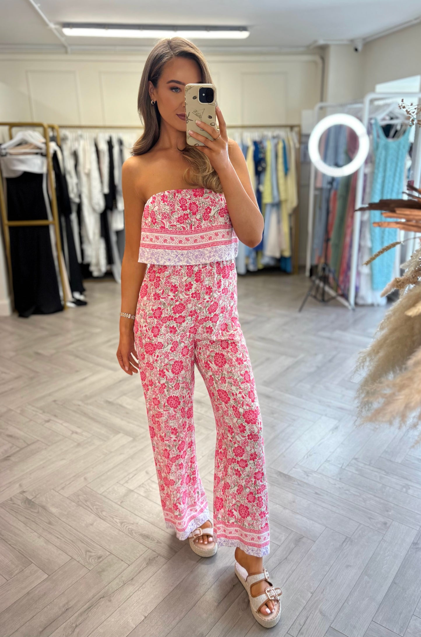 Bloom Jumpsuit Pink