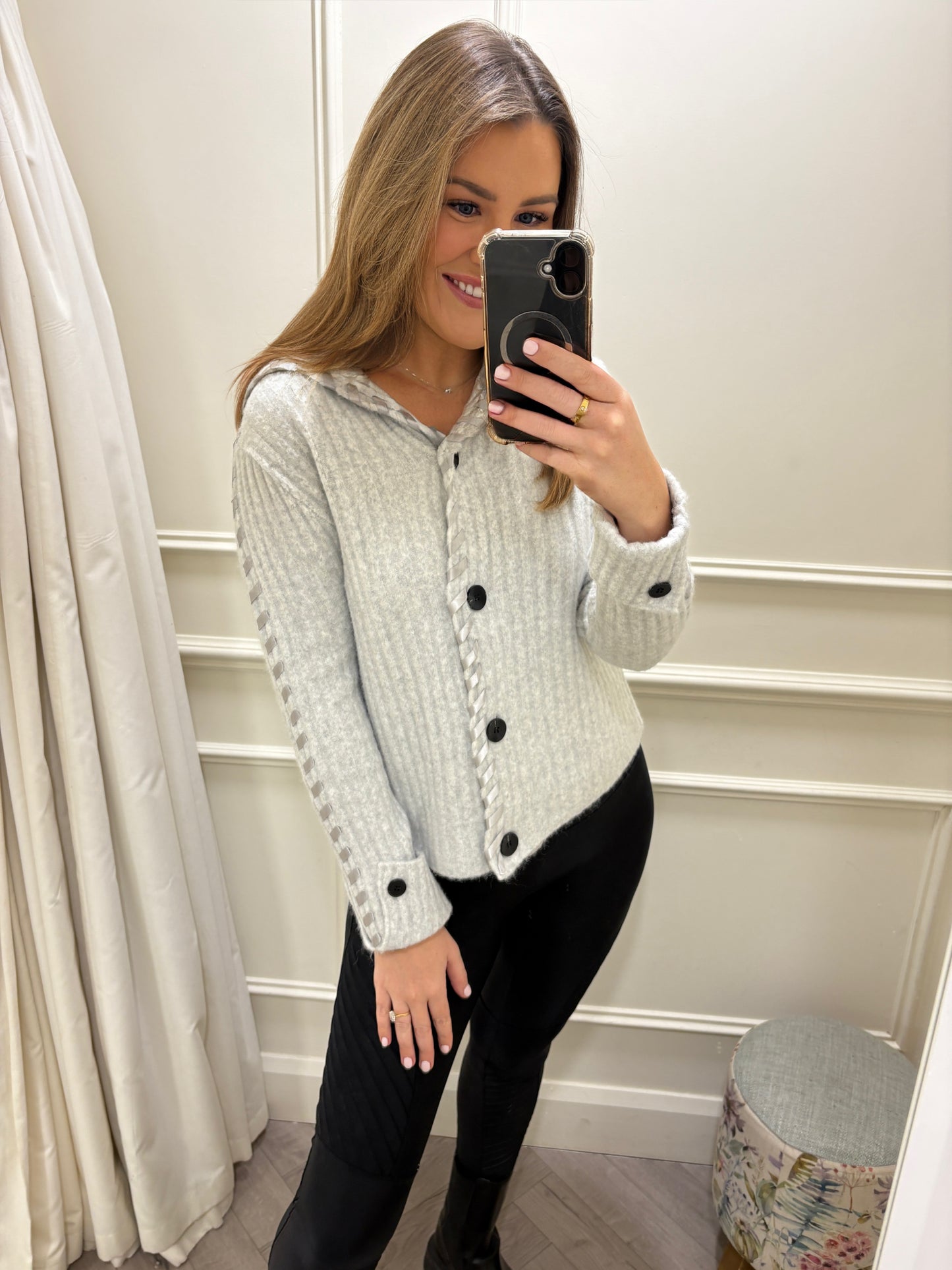 Connie Knit Grey