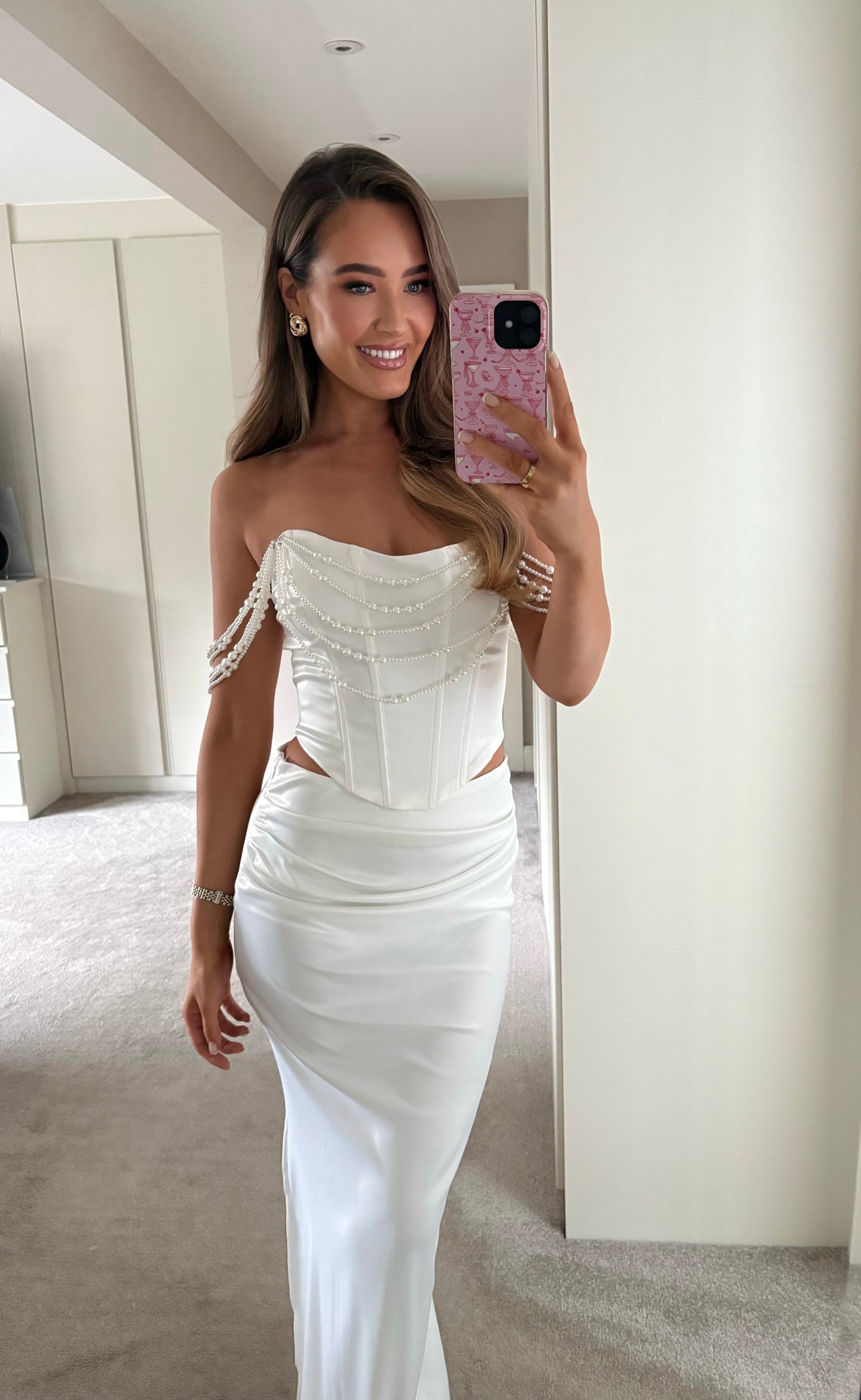 Zinnia Two Piece  White