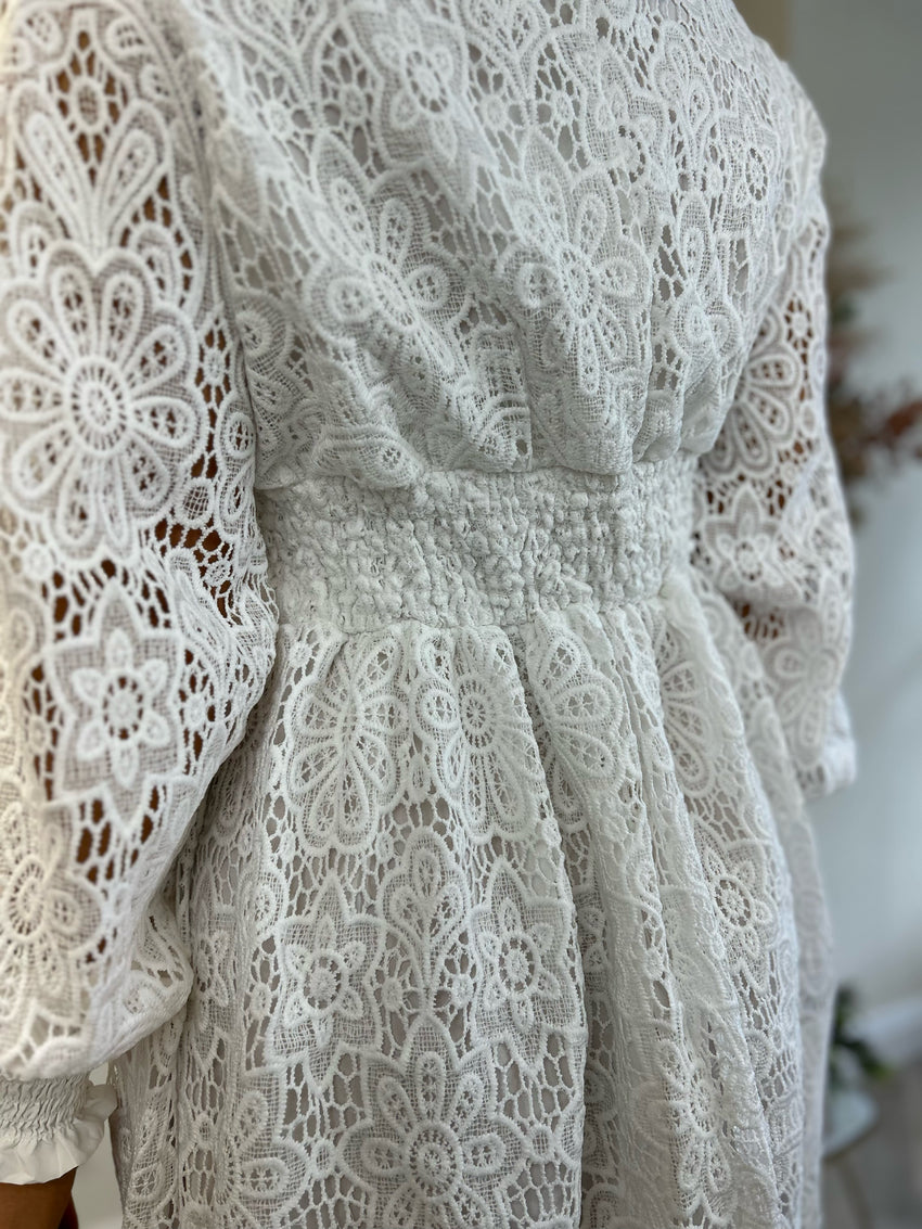 Aleah Dress White