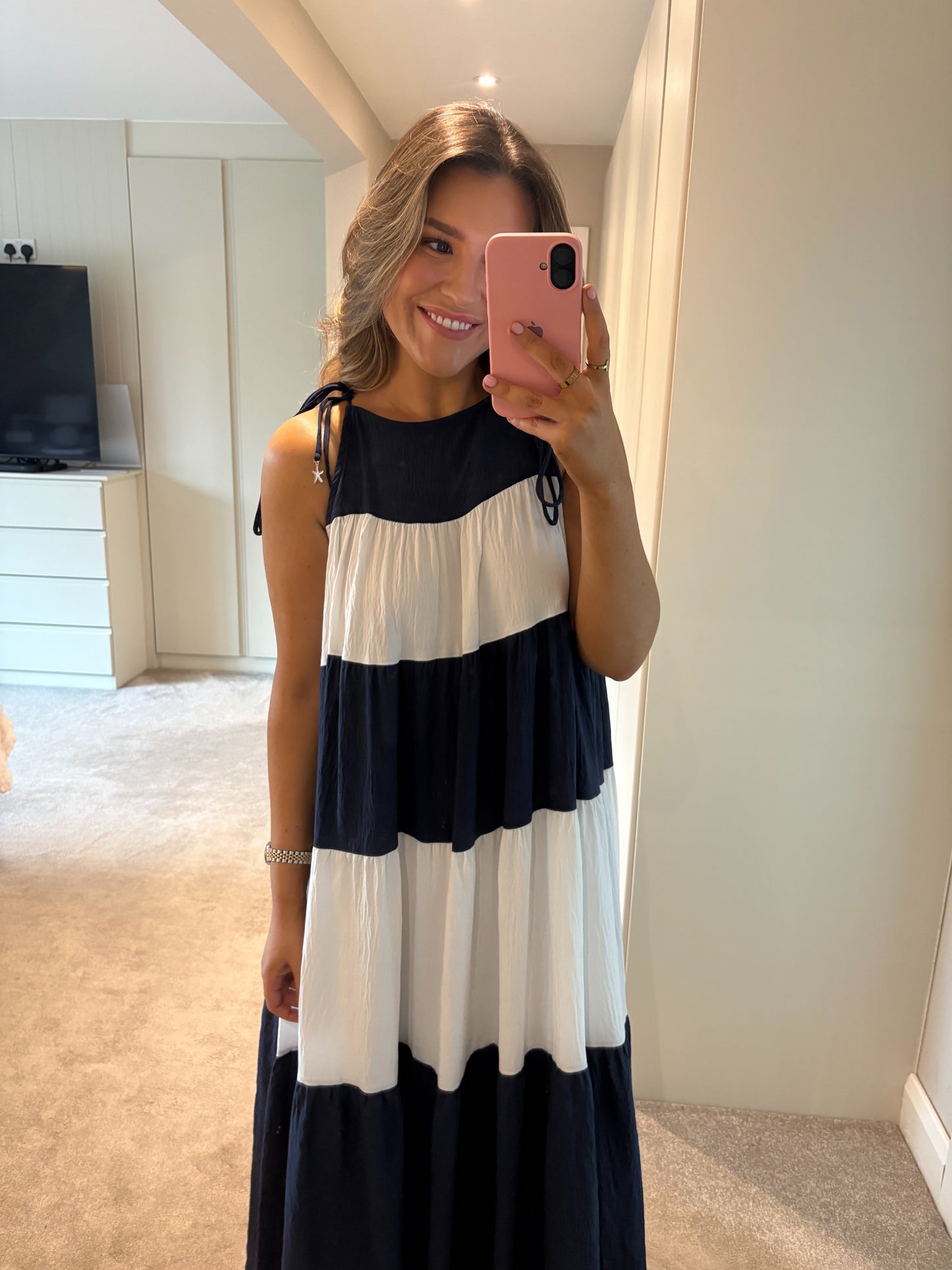 Predeema Dress Navy