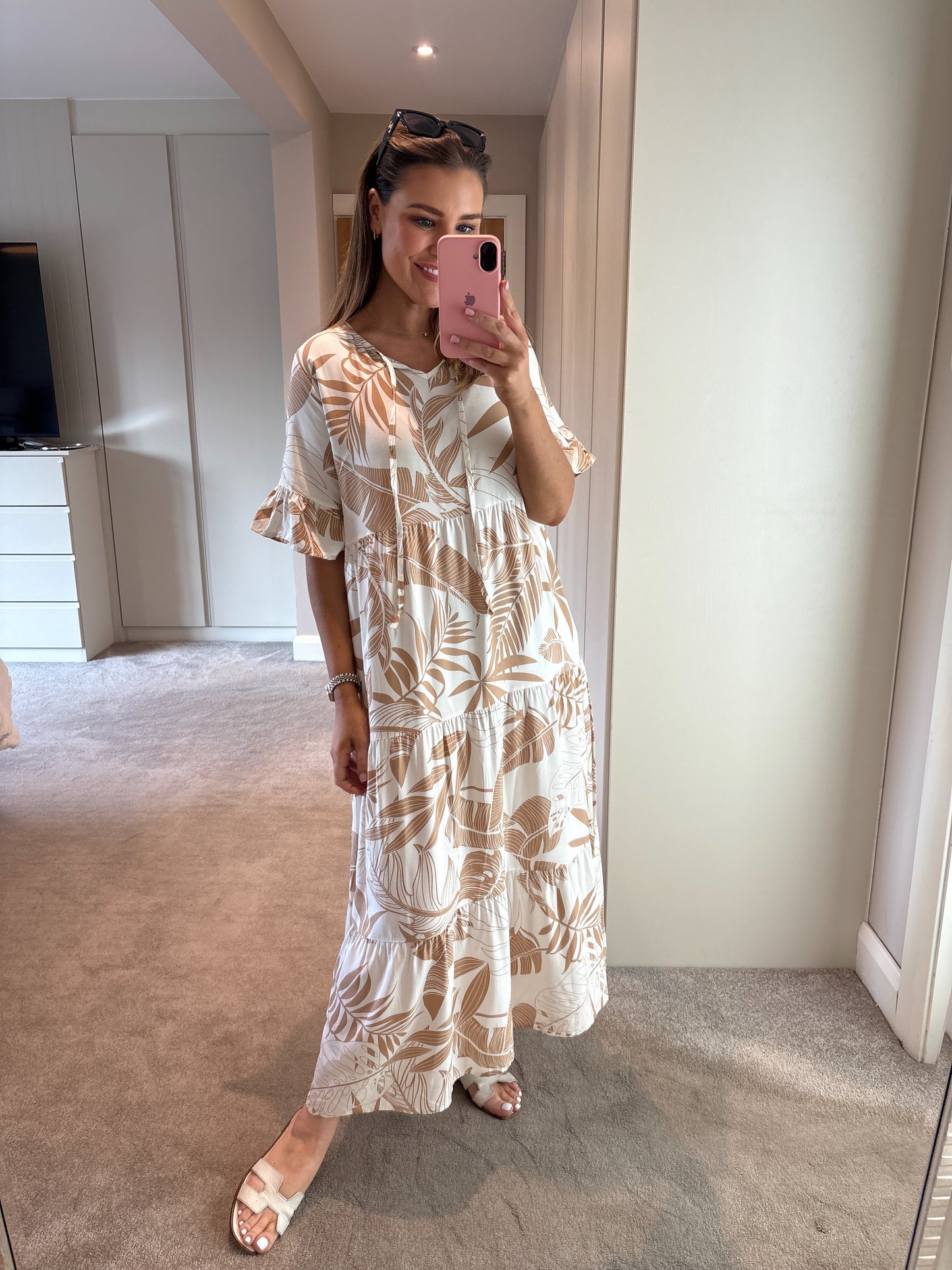 Sally Dress Beige
