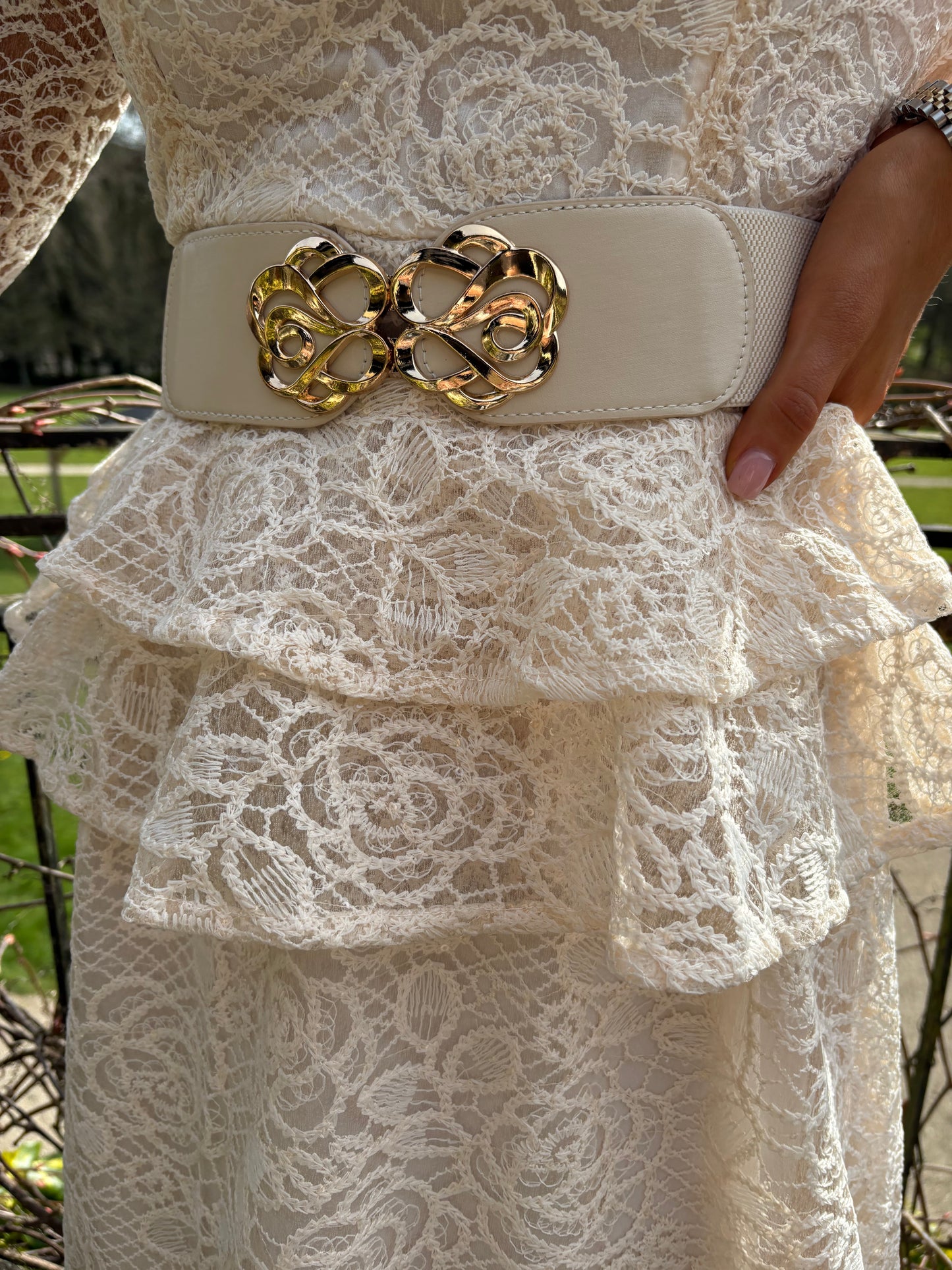 Lola Dress Cream