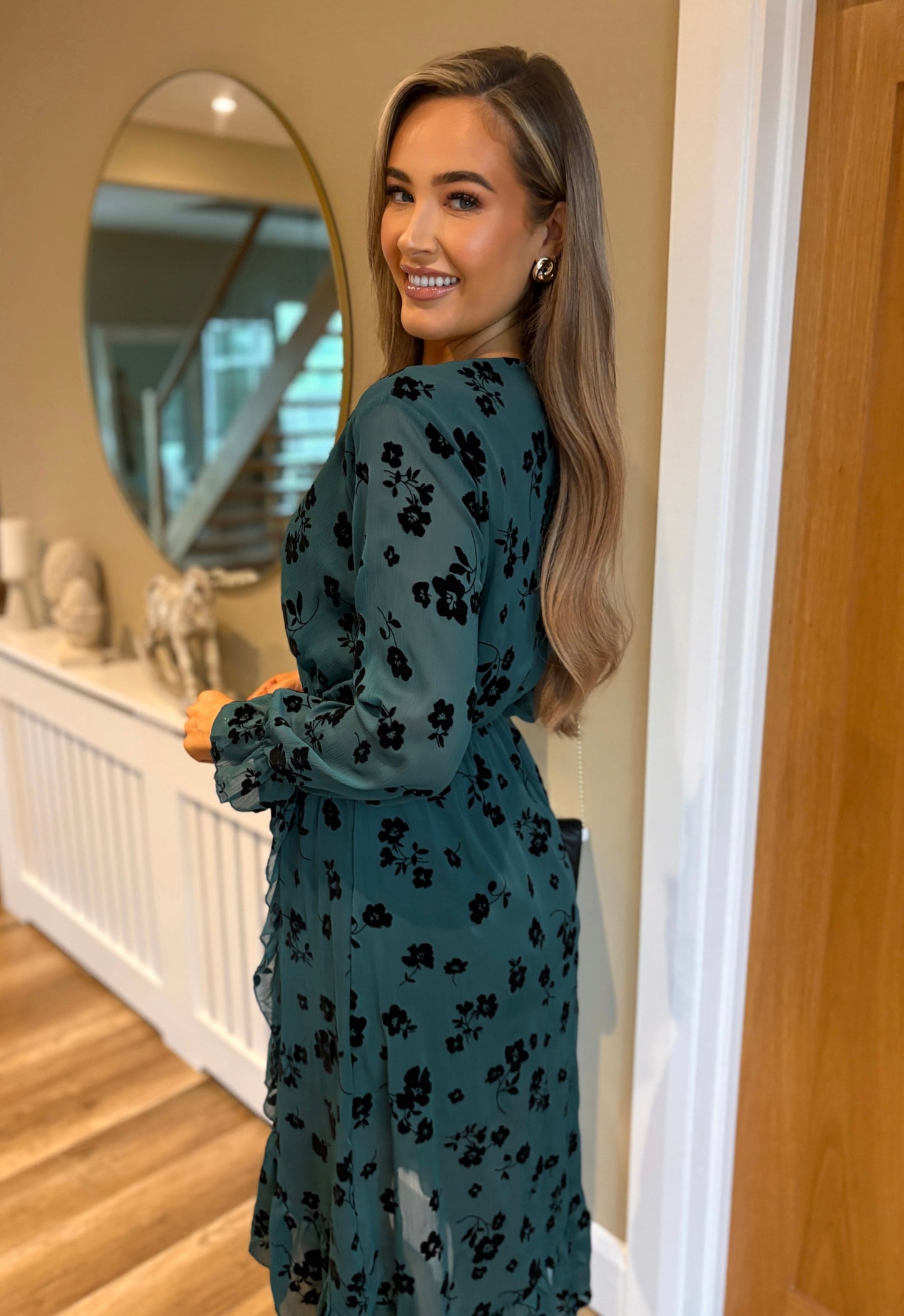 Gracie Dress Green
