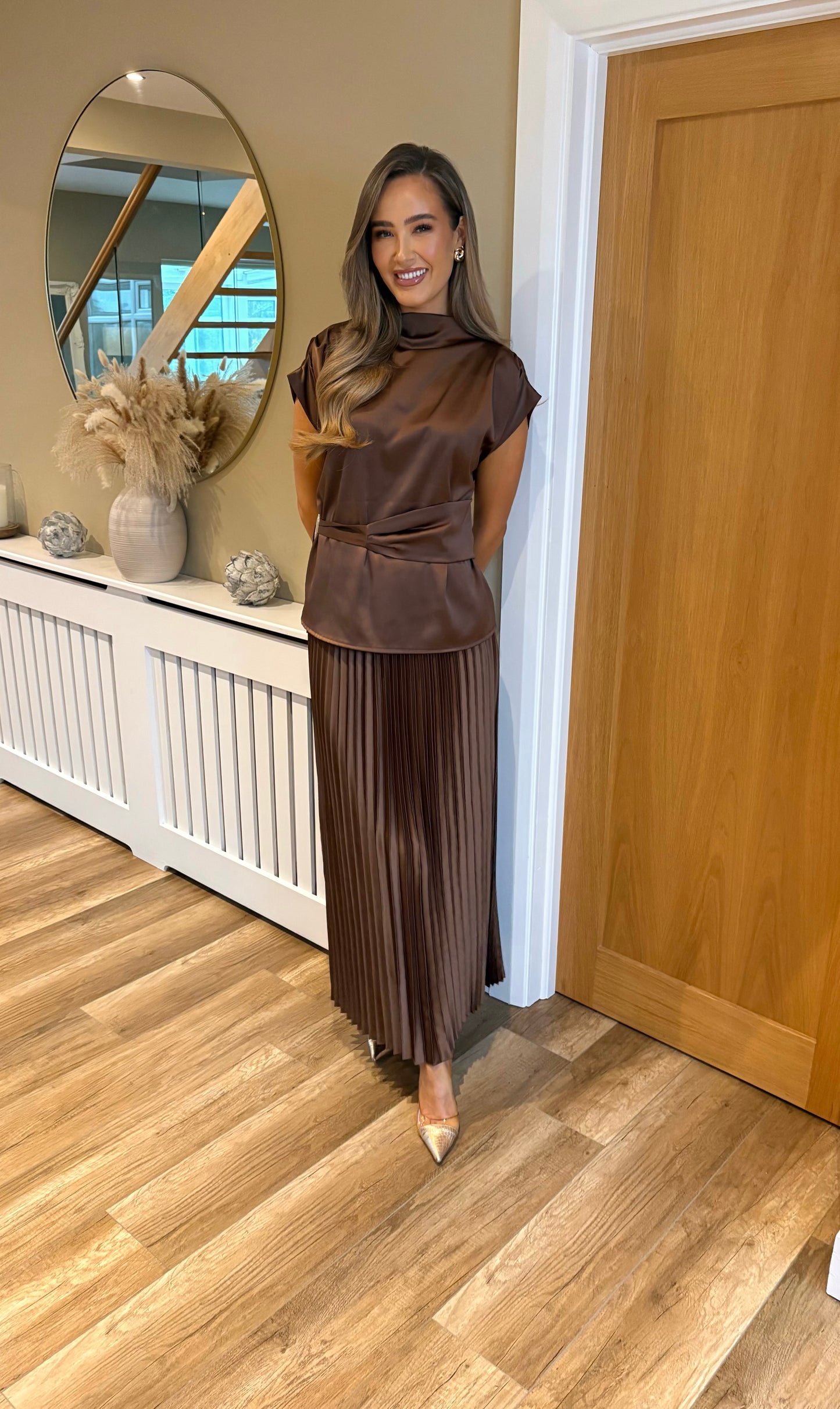 Eloria Two Piece Brown