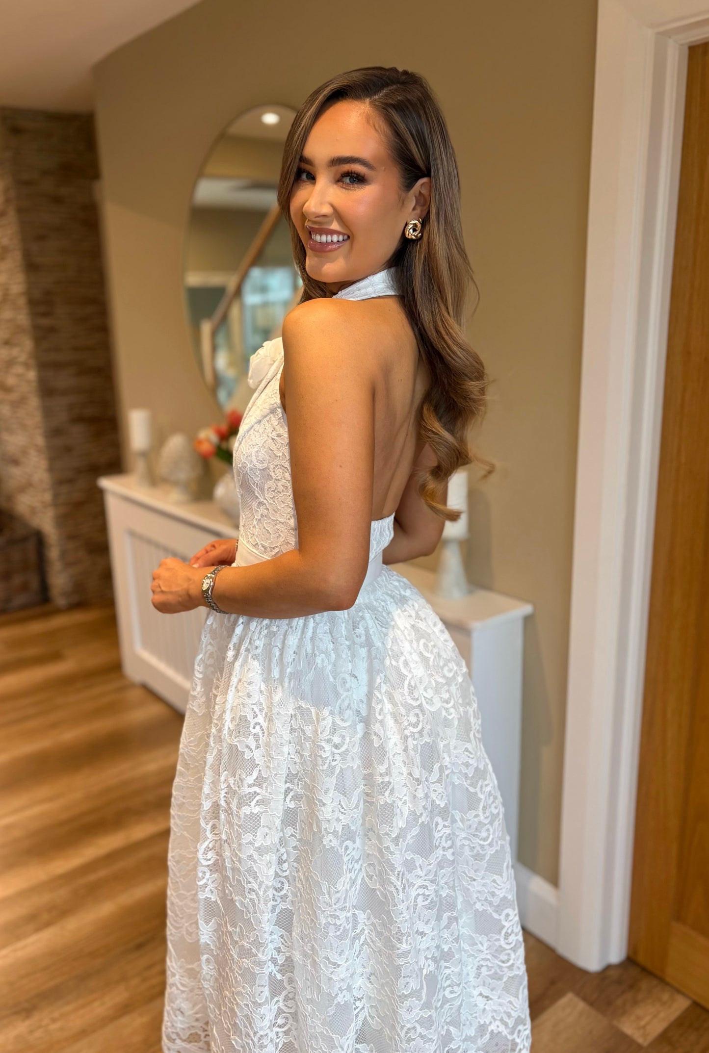 Loreanna Dress white