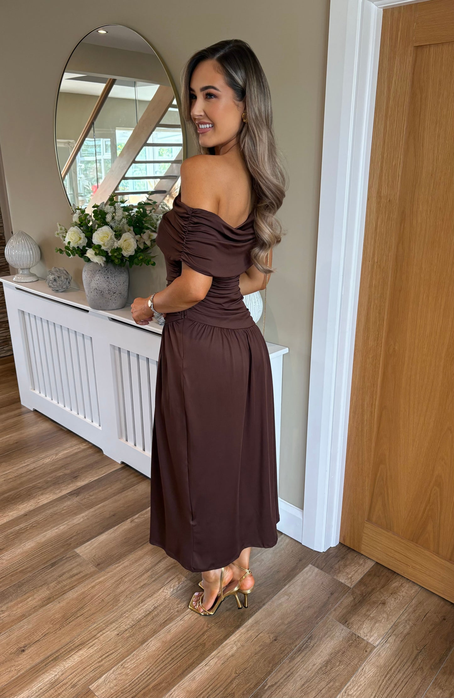 Brooke Dress Brown