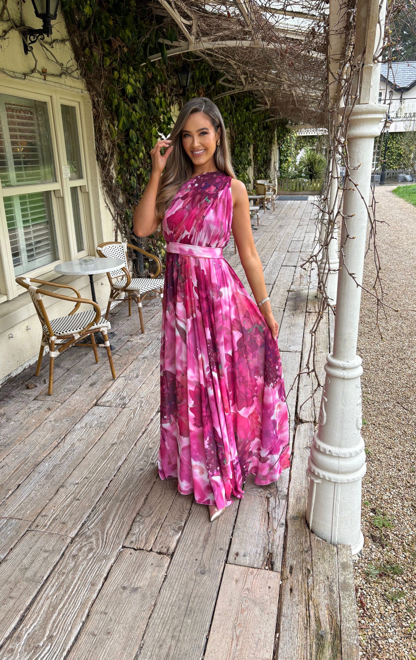 Everest Dress Fushia