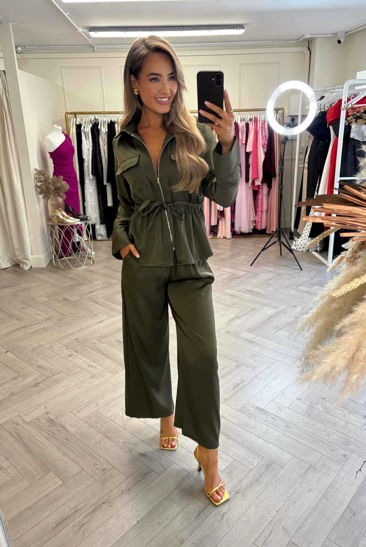 Bowie Two Piece Khaki