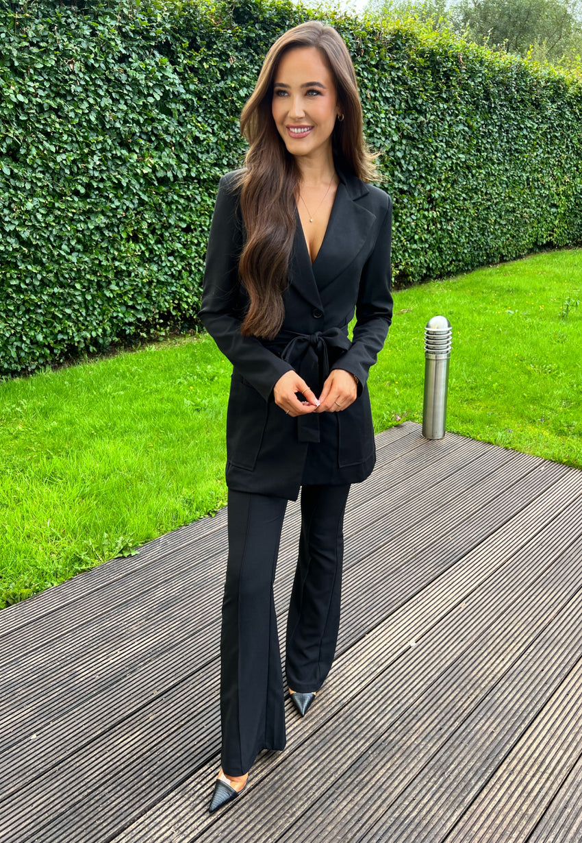 Katie Two Piece Suit Black