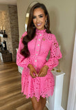 Georgia Dress Pink