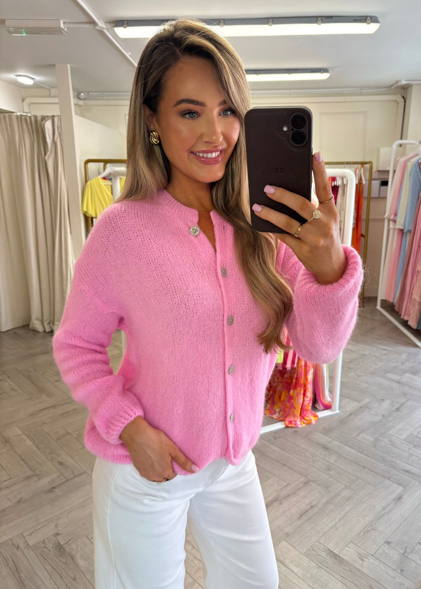 Sienna Knit Blush Pink