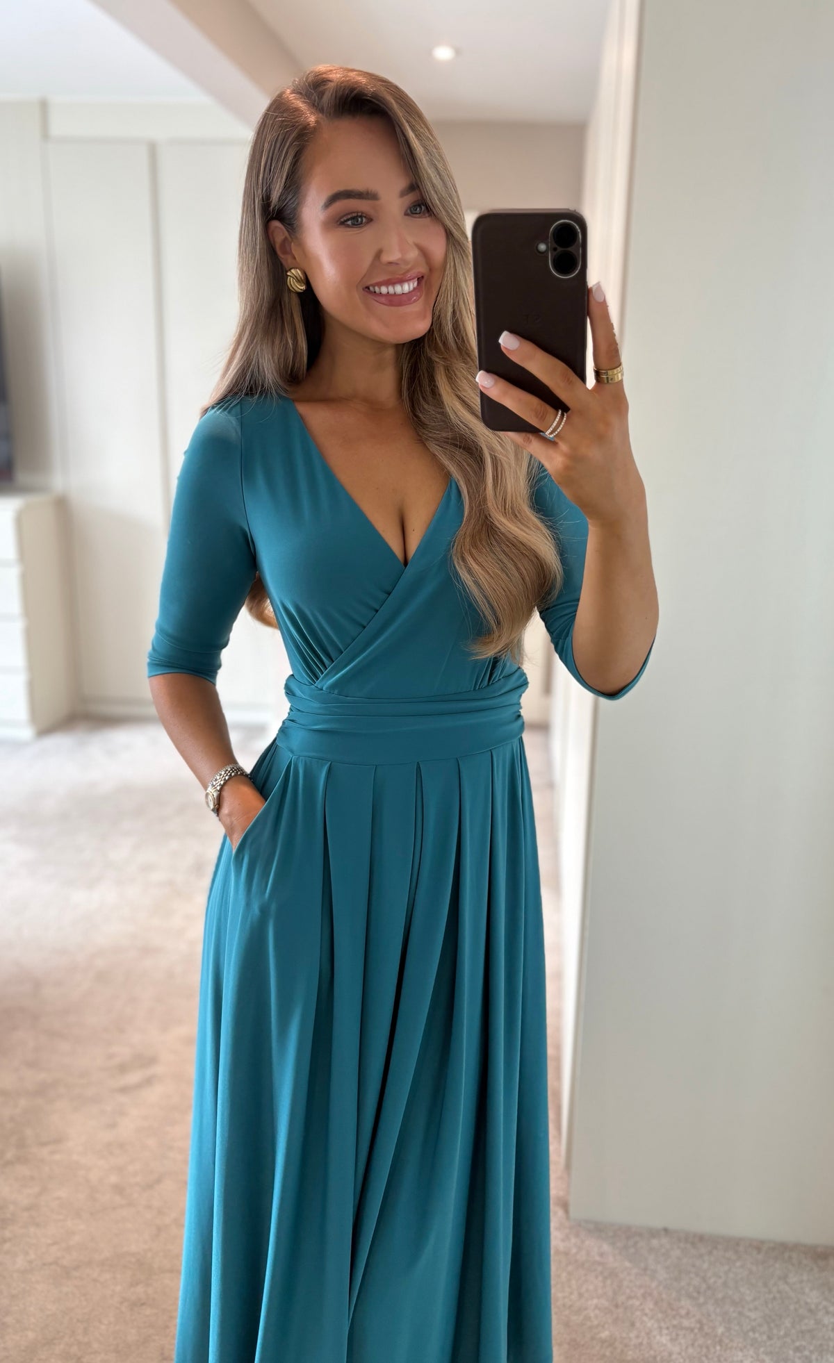 Knox Dress Teal