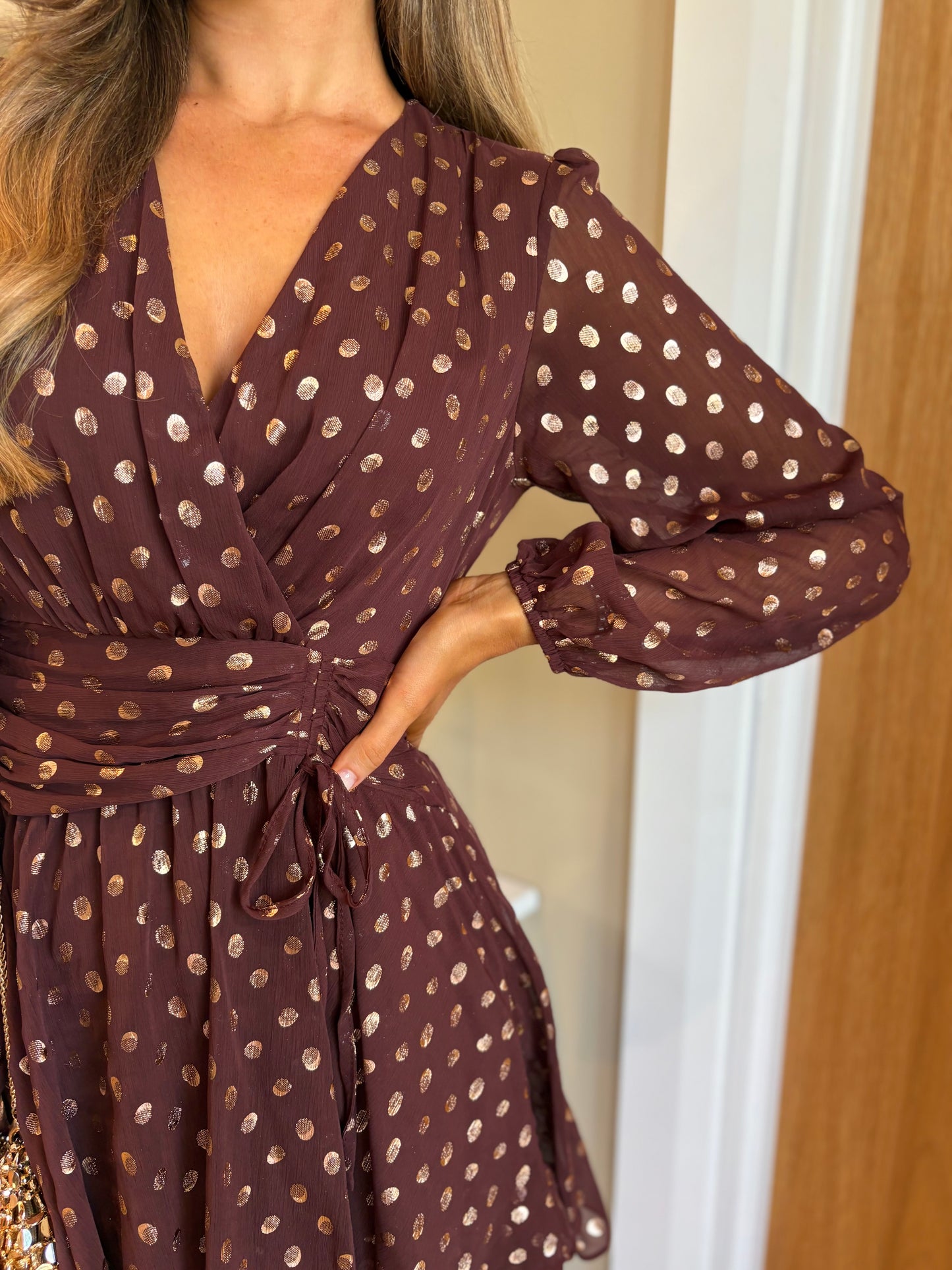 Sassila Dress Brown