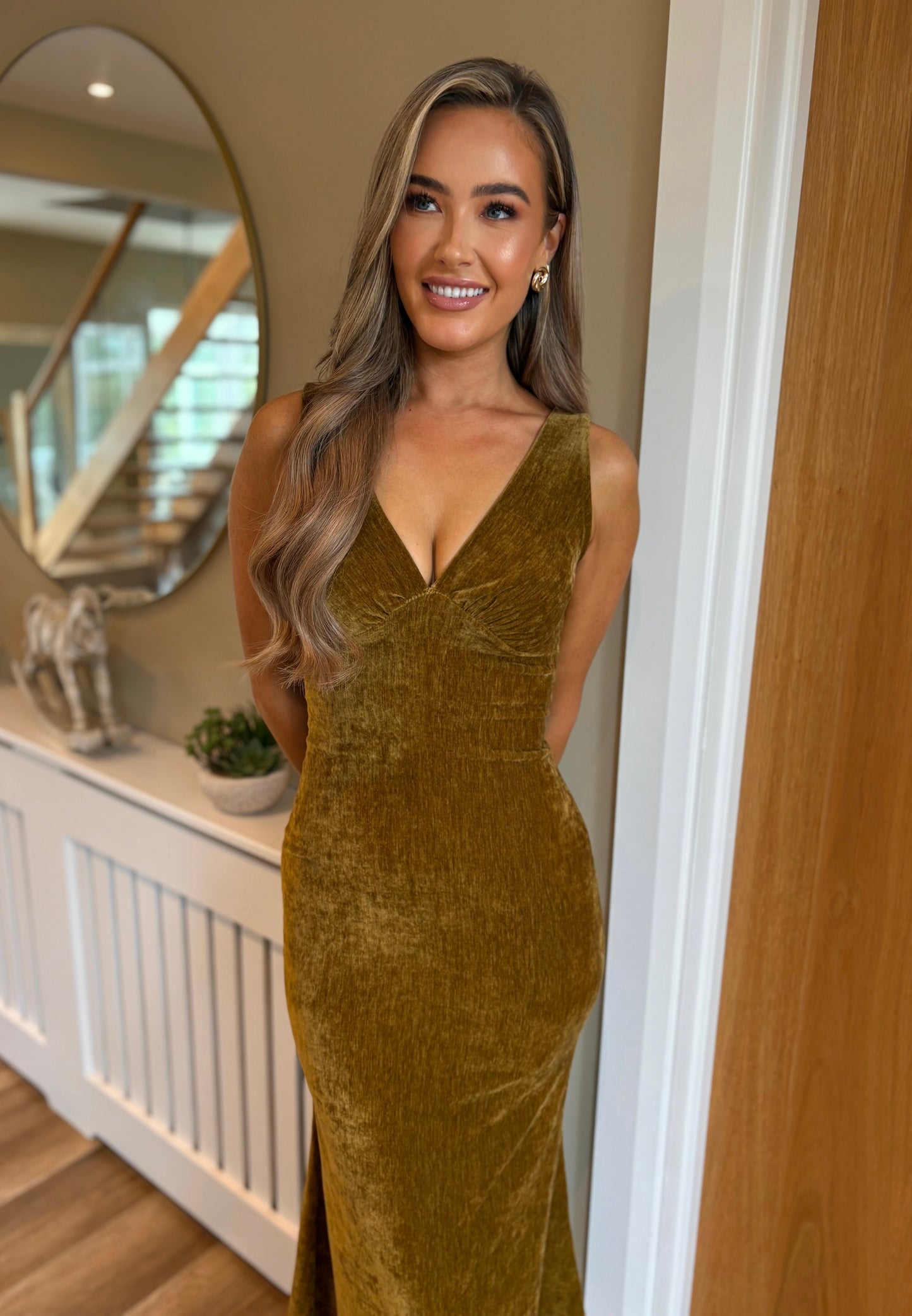 Somina Dress Olive
