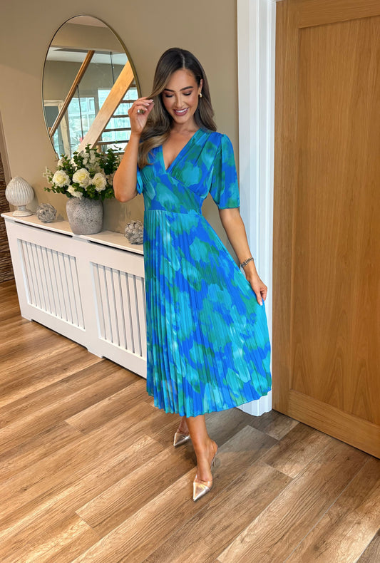 Naomi Dress Blue