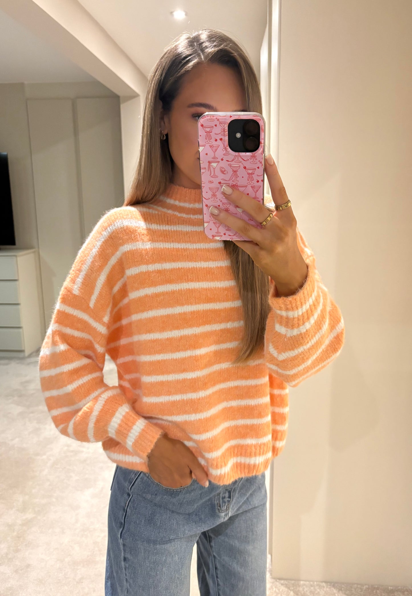 Luna Knit Orange