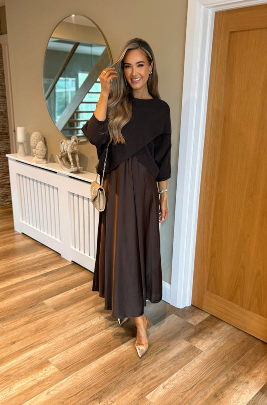 *PRE-ORDER* Indy Dress Brown