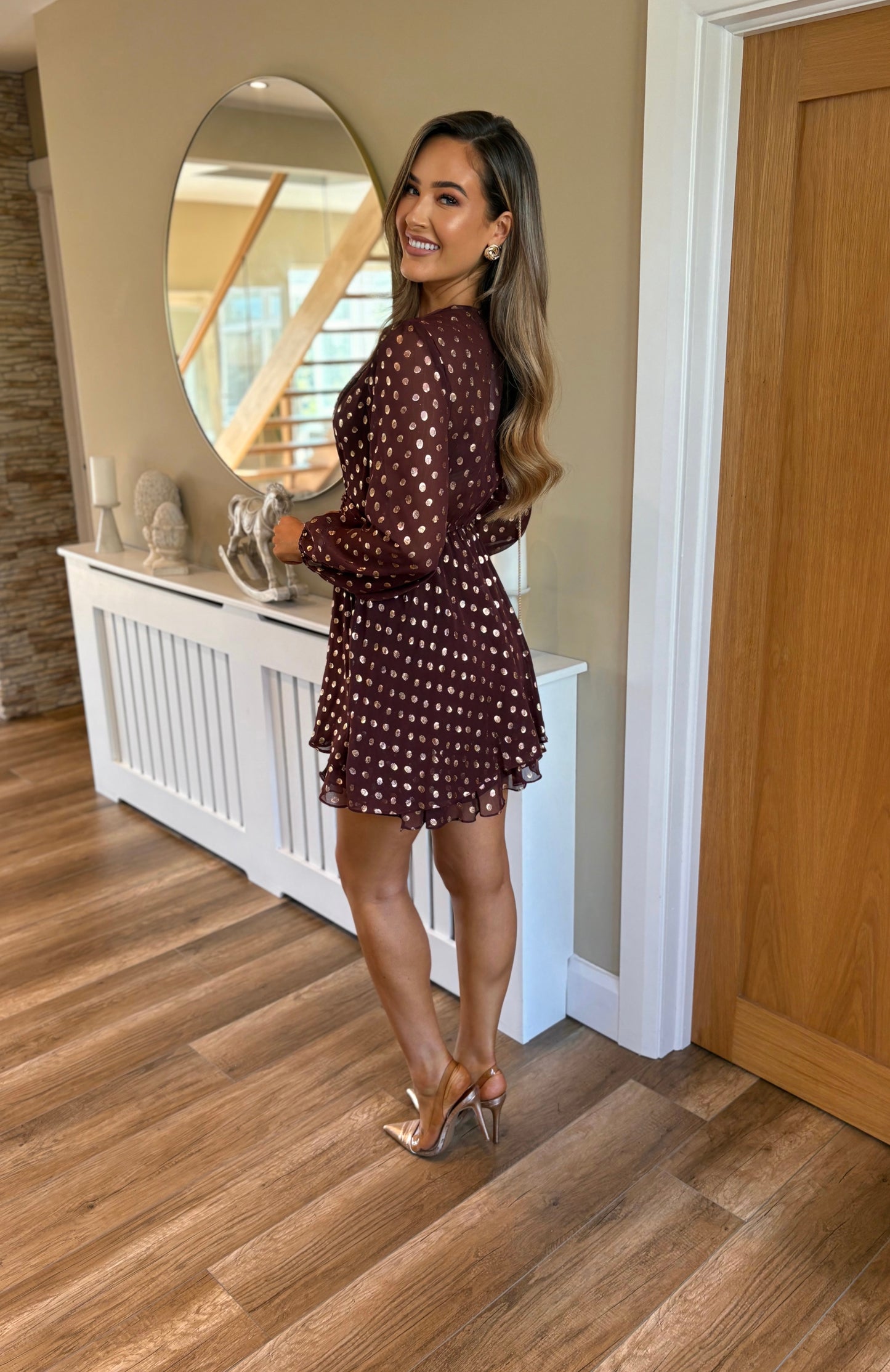 Sassila Dress Brown